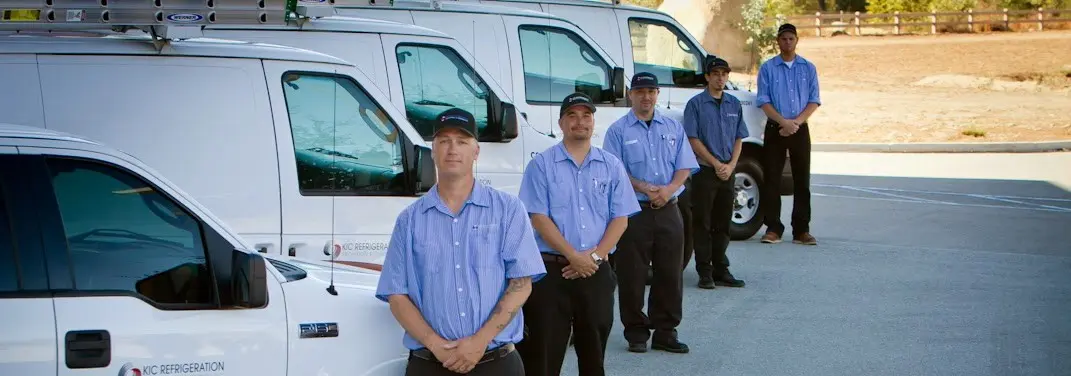 KIC Refrigeration crew ready for Mini Split Repair jobs across White House
